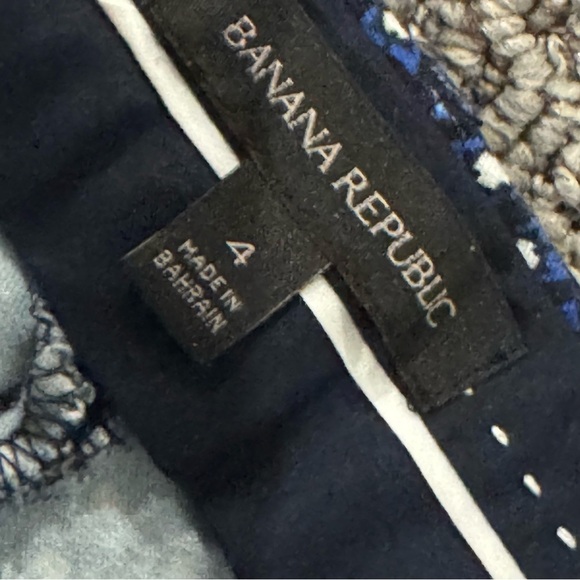 Banana republic SLOAN-FIT BLUE PRINT SLIM ANKLE PANT ❤️ - Picture 8 of 10